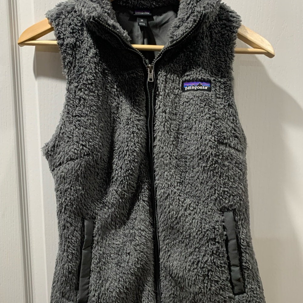 Patagonia Women's Gray Fleece Vest